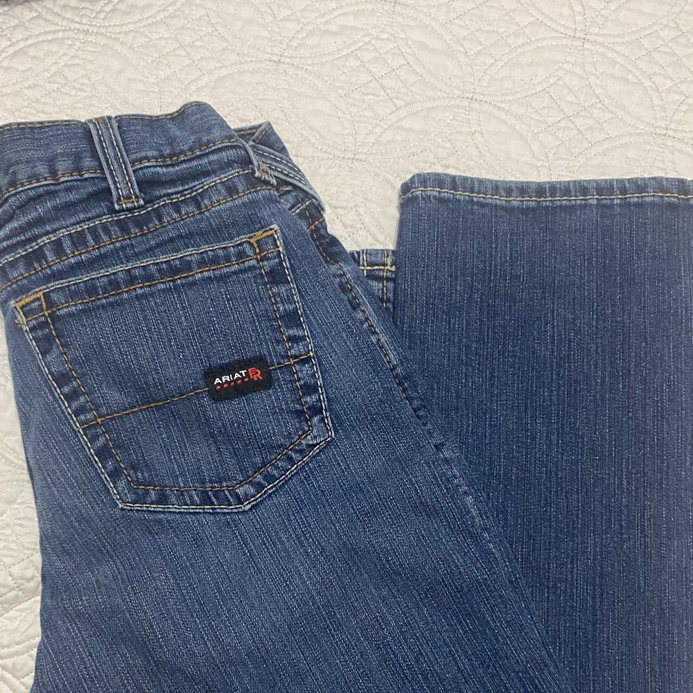 FR Ariat Men's Classic Blue Straight Jeans